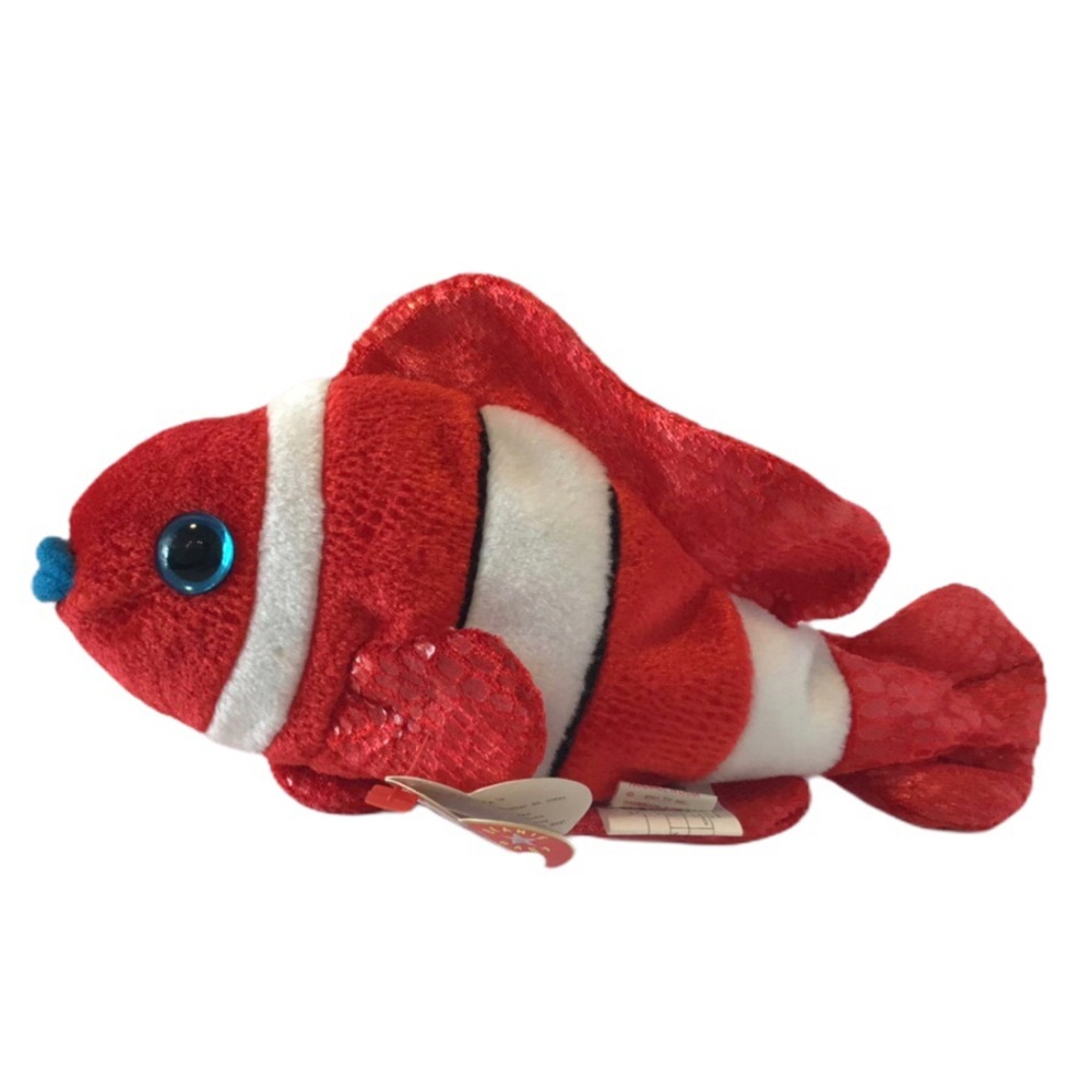 2/$20 Ty Original Beanie Baby 'Jester' the Fish